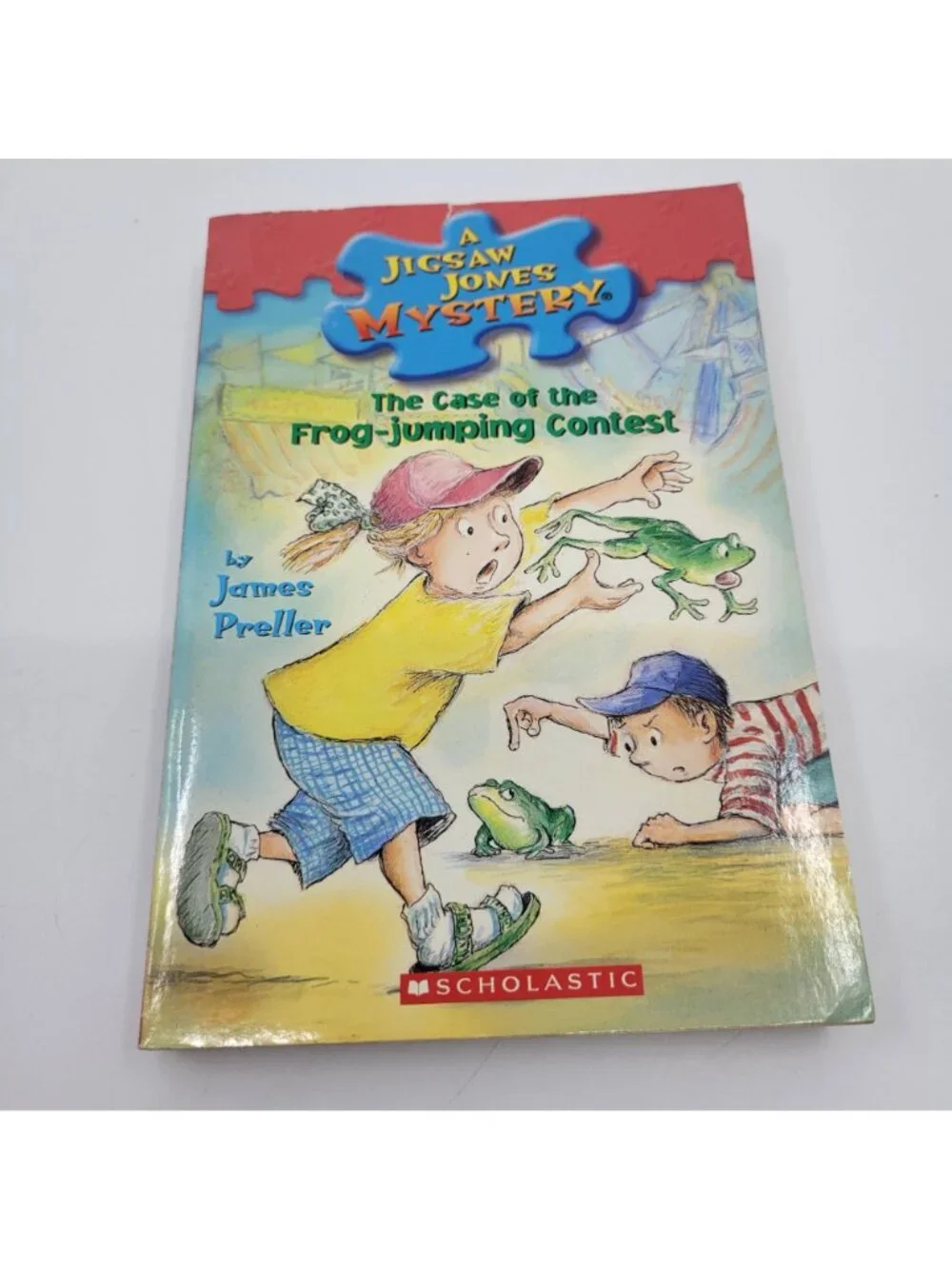 JIGSAW JONES Lot of 4 Chapter Books by James Preller - CB051